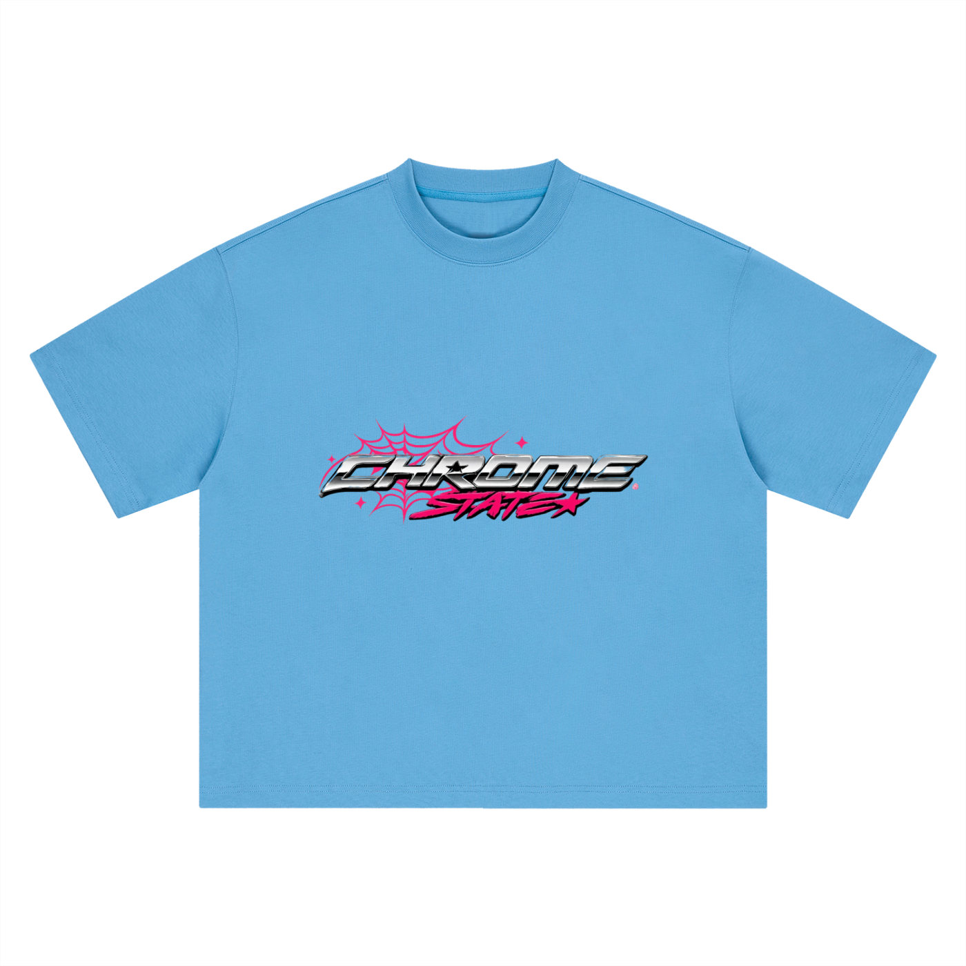 Chrome State Boxy Oversized T-Shirt