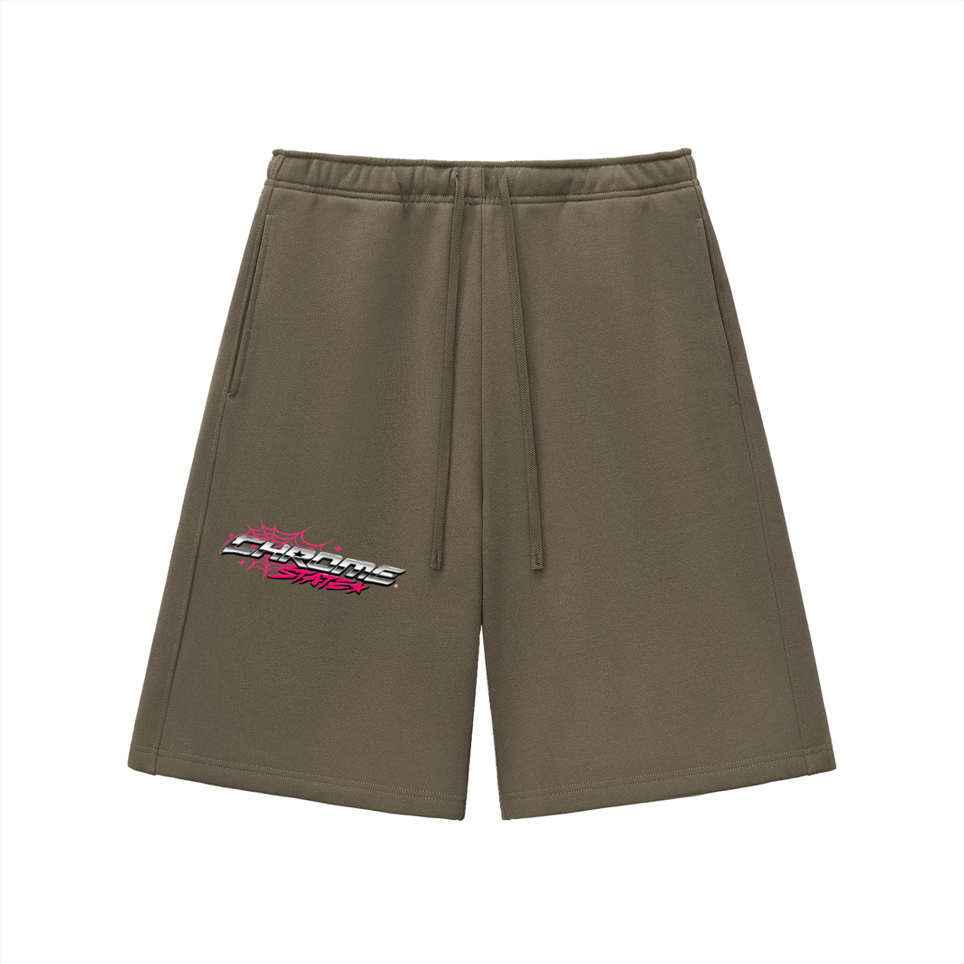 chrome state Heavyweight Fleece Shorts